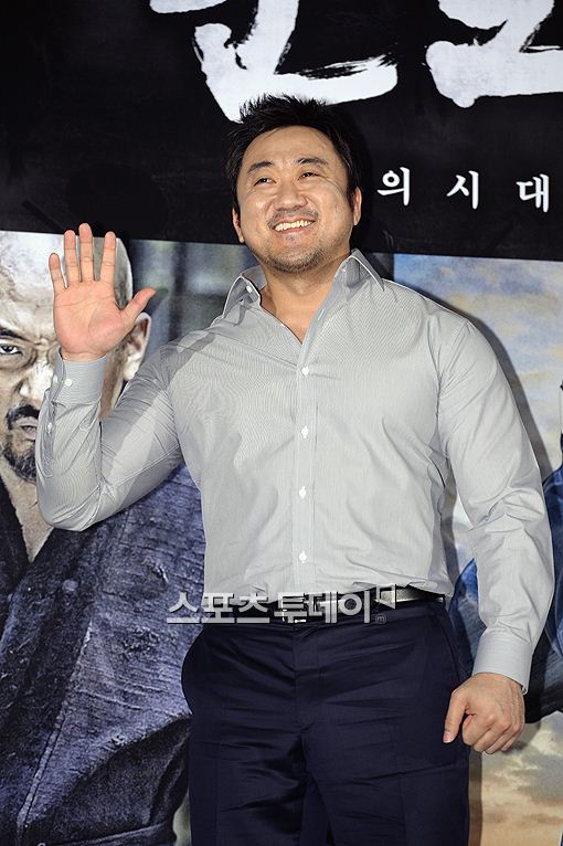 영화 '군도:민란의 시대(감독 윤종빈, 이하 군도)' 제작보고회 마동석