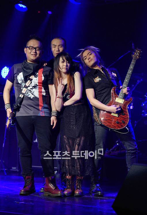▲체리필터 싱글앨범 '안드로메다' 발매 쇼케이스