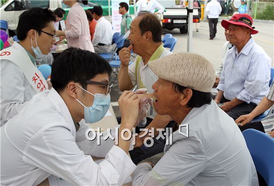 함평군 구강보건의 날 무료진료 실시