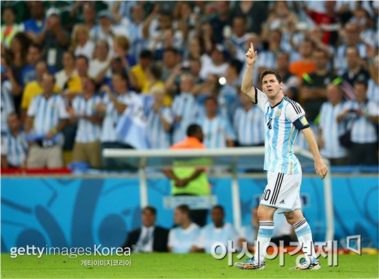 [월드컵]'메시 결승골' 아르헨티나, 이란에 1-0 진땀승
