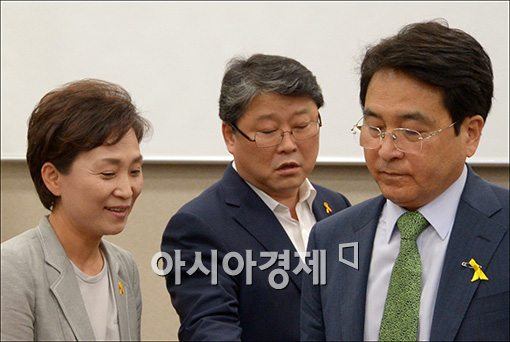 [포토]서로 다른 표정의 세월호 국정조사
