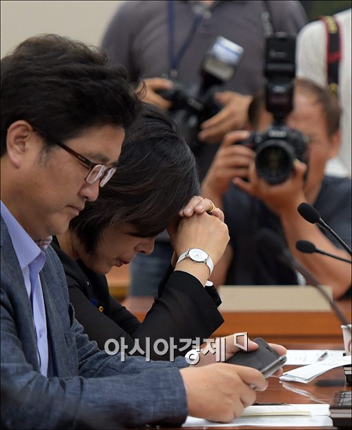 [포토]힘겨운 세월호 국정조사 특위