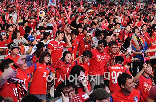 [포토]시작된 거리응원