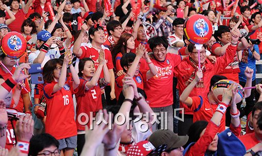 [포토]즐기는 거리응원