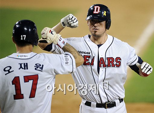 [포토]'투런포' 칸투, '재역전 가야지!'