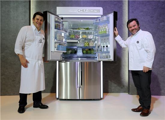 삼성, 700만원대 냉장고 '셰프 컬렉션' 5000대 판매