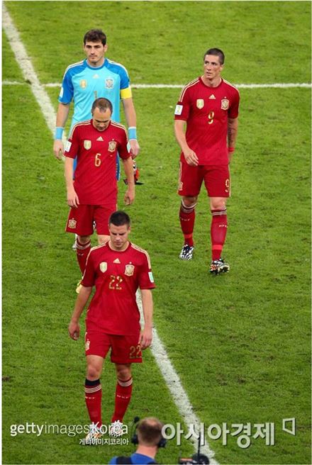 스페인, 유로2016 예선 슬로바키아에 1-2 패