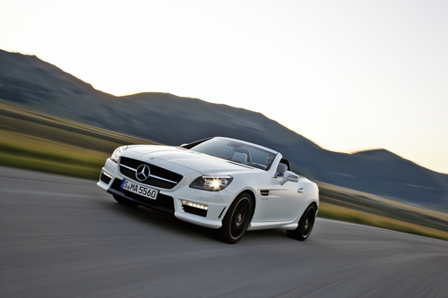 ▲벤츠 SLK 55 AMG. (사진: 메르세데스 벤츠 제공)