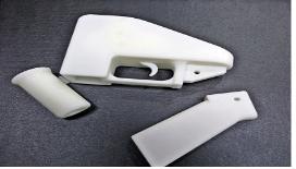 테러물품 적발훈련 때 쓰일 '분해된 3D프린터 총기'