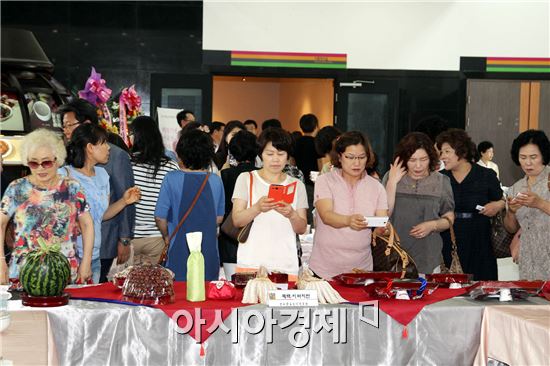 [포토]광주북구 남도향토음식박물관, 전통음식강좌 수료식