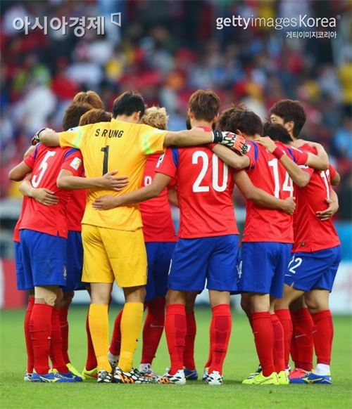 한국 축구대표팀[사진=Getty Images/멀티비츠]