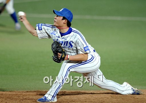 [포토]역투하는 삼성 심창민