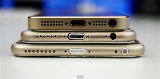 5.5인치 아이폰6, 다른 기기와 비교해보니…"G3보다 크다"
