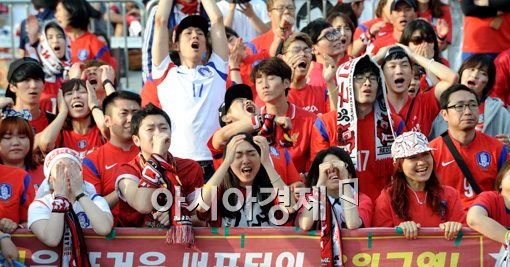 [포토]붉은 악마,'이건 악몽이야'