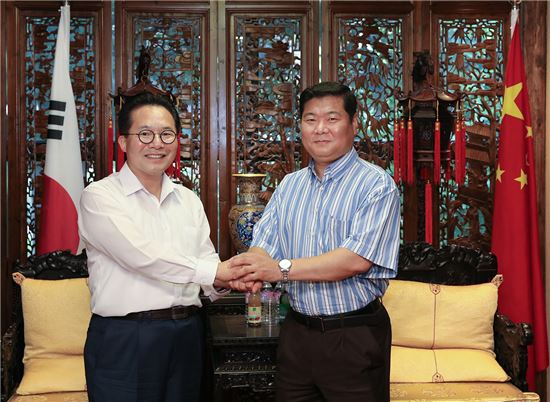 노희용 광주 동구청장, 주한 중국문화원장 예방 