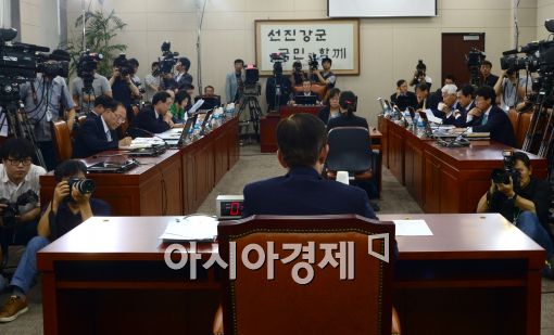 [포토]국회 국방위원회, 한민구 국방부 장관 후보자 인사청문회 개최