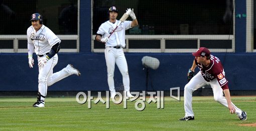 [포토]밴헤켄,'침착하게 잡으면 끝'