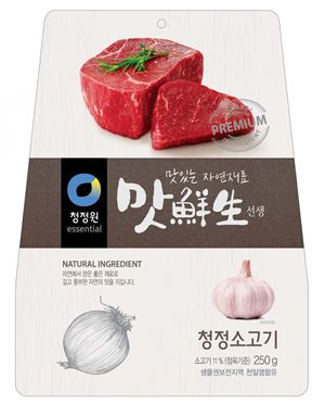 대상 청정원, '맛선생 청정소고기' 출시