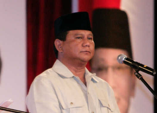 프라보워 수비안토 인도네시아 대통령선거 후보. 사진=블룸버그