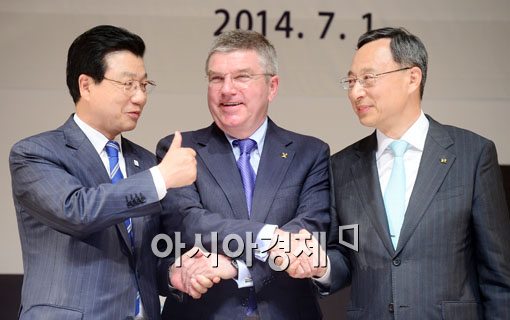 [포토]KT, 2018 평창올림픽 공식후원사로 