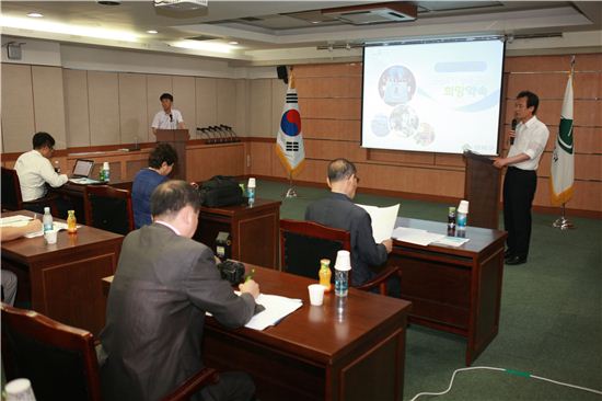 기자설명회 