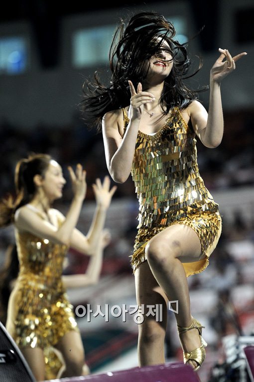 [포토]넥센 치어리더, '원더걸스처럼 섹시하게'