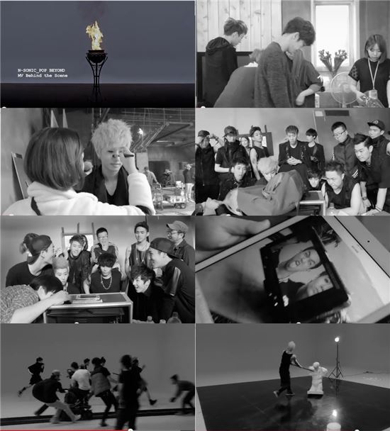 엔소닉, '빠삐용' MV 비하인드 영상 공개…작업 과정 '한눈에'