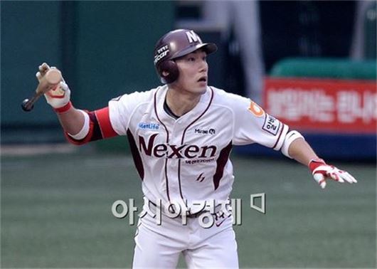 [포토]서건창,'요즘 가장 핫한 리드오프'