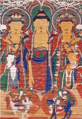 고종 후궁 엄妃 시주한 '봉원사 아미타괘불도', 서울시 유형문화재 된다