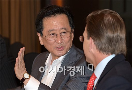 [포토]외국계 CEO만나는 최수현 금감원장