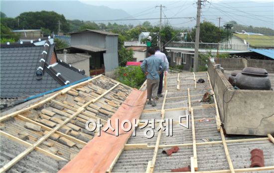 구례군 희망복지지원단, 저소득층 가구 주택 개ㆍ보수사업 추진