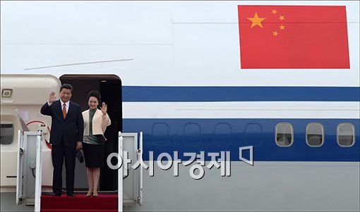 [포토]첫 국빈방한하는 시진핑 주석
