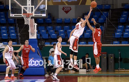 [포토]문성곤,'무시무시한 블록슛'