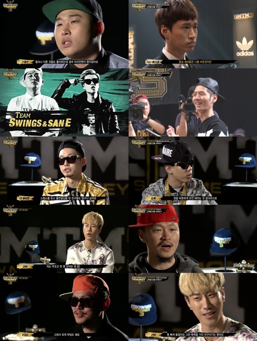 ▲키썸·바스코·타이미가 출연해 화제가 된 쇼미더머니3(사진: Mnet 방송화면 캡처)
