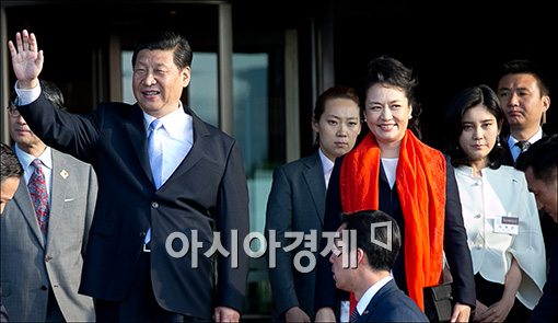 ▲ 시진핑 주석 내외가 서울 성북동 가구박물관을 방문했다.