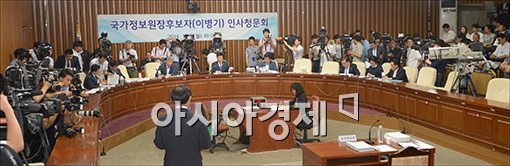 [포토]이병기 국정원장 후보자 인사청문회