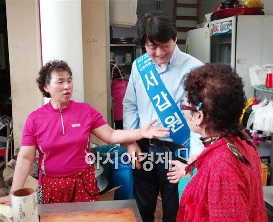 서갑원 후보, “재래시장 경쟁력 및 역량 강화사업 지원 하겠다”