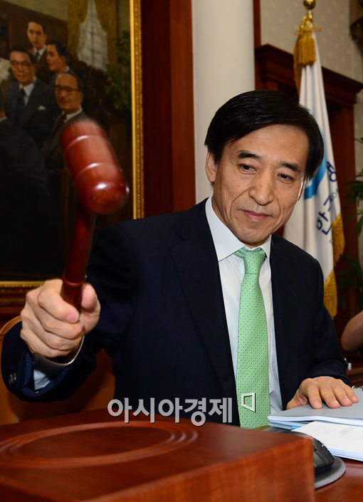 [포토]금통위, 기준금리 동결 