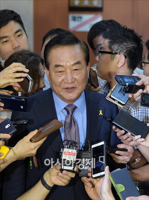 서청원 "김무성, 대권 포기 대국민 약속 아니면 그외는 의미없어"