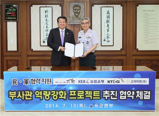 외환銀-육군본부, '한-베트남 군사교류 지원 협약' 체결