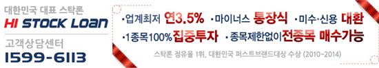 대형주의 귀환, 연 3.5% 금리에 사용가능한 주식자금으로 추가 수익을