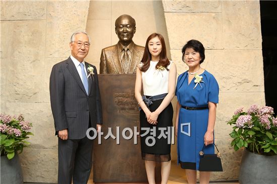 피겨여왕 김연아, '포니정 혁신상' 수상