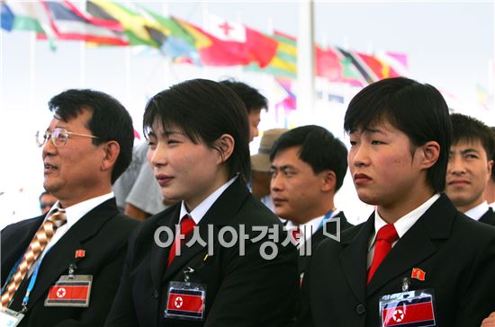 북한 선수단