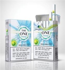 KT&G, 초저타르 캡슐담배 '더원 체인지' 출시