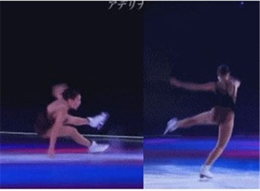 소트니코바, 일본 아이스쇼서 엉덩방아 "점프도 못하는 올림픽 챔프"