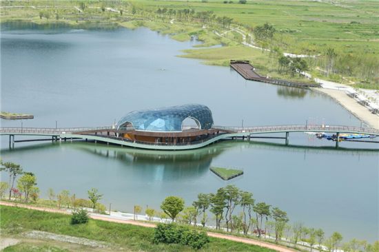 국내 최대 인공호수 세종호수공원 시설 보완 