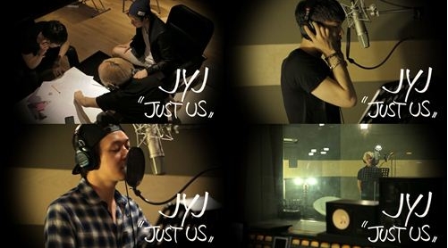 JYJ 녹음실 사진 공개, 3년만에 컴백 앨범 'JUST US' 기대감 고조