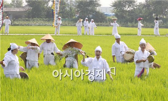 [포토]'농부야 김매러가자' 용전들노래 공연