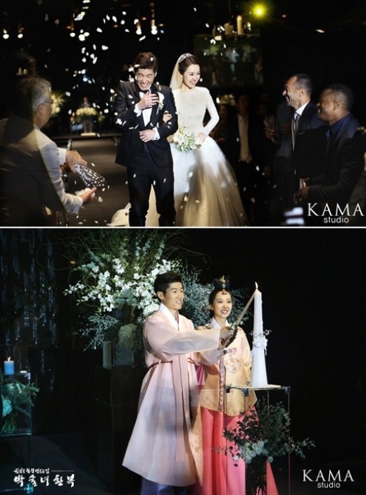 김민지 웨딩드레스, '캡틴의 그녀'는 결혼식 날 어떤 브랜드를 입었을까?