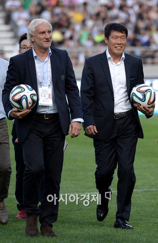 [포토]분데스리가 동시대를 풍미했던 루디 펠러와 차범근